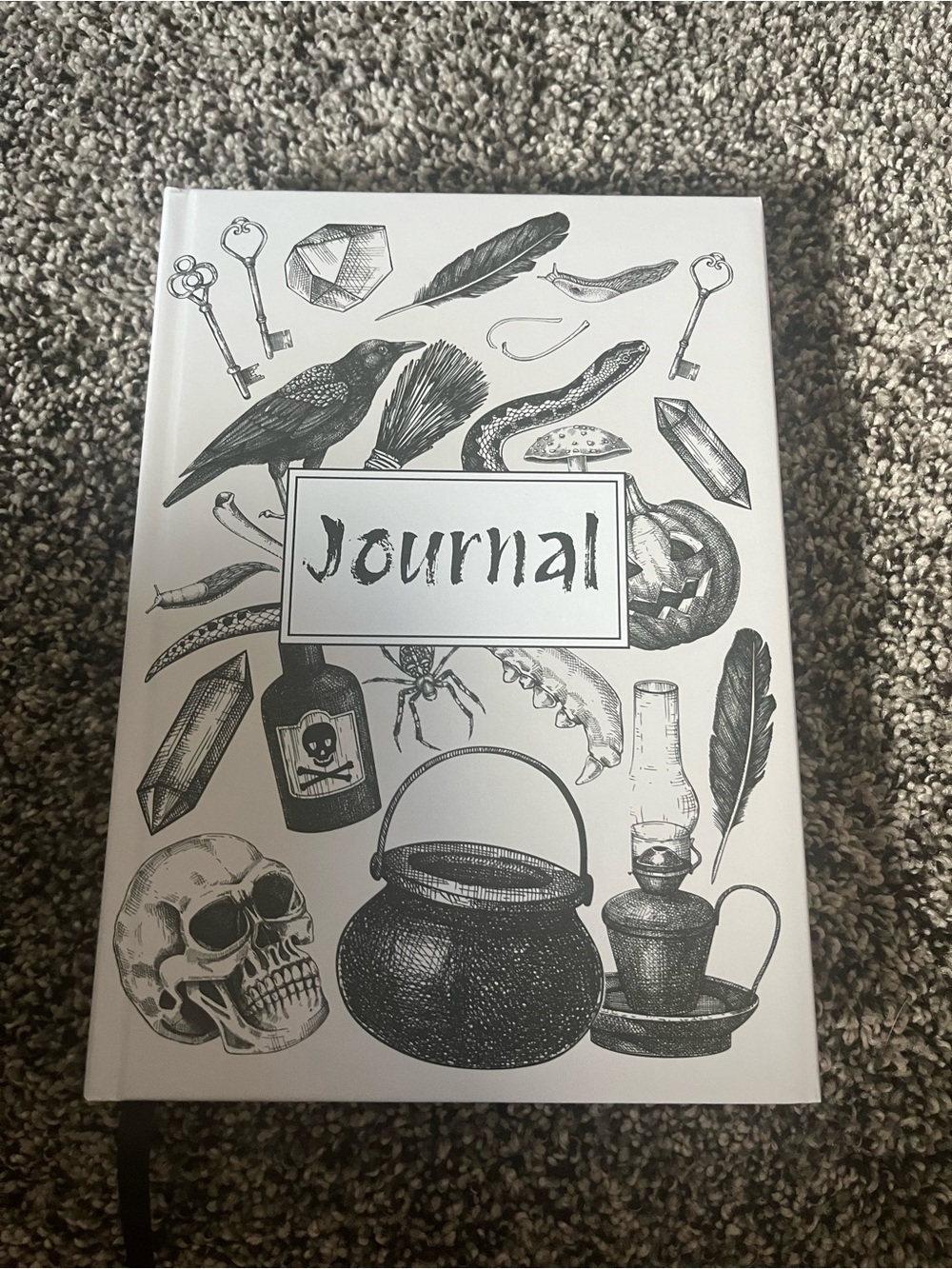 Hard back journal